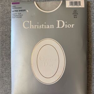 Dior Diorsissimo Ultra Sheer Pantyhose in Crystal Gray